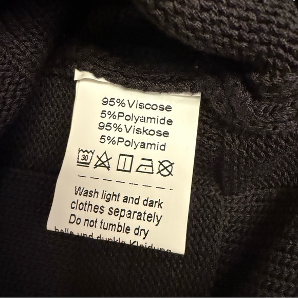 Grace Karin Black Checkered Women's Sweater Vest - Size M - Picture 7 of 7